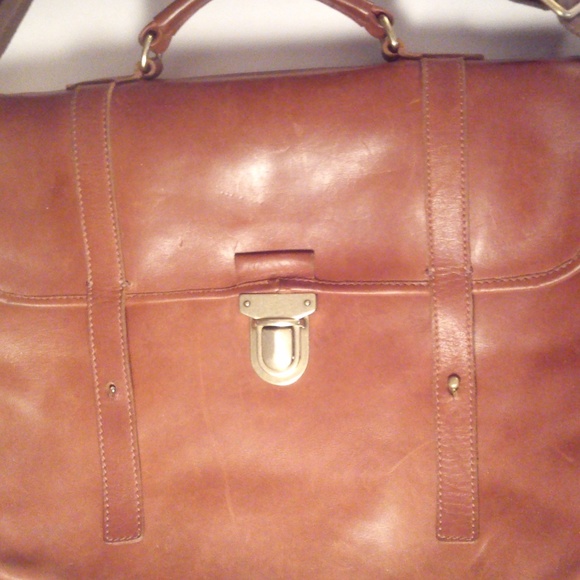 Leather Made Designer Handbag/computer size. - Picture 4 of 7